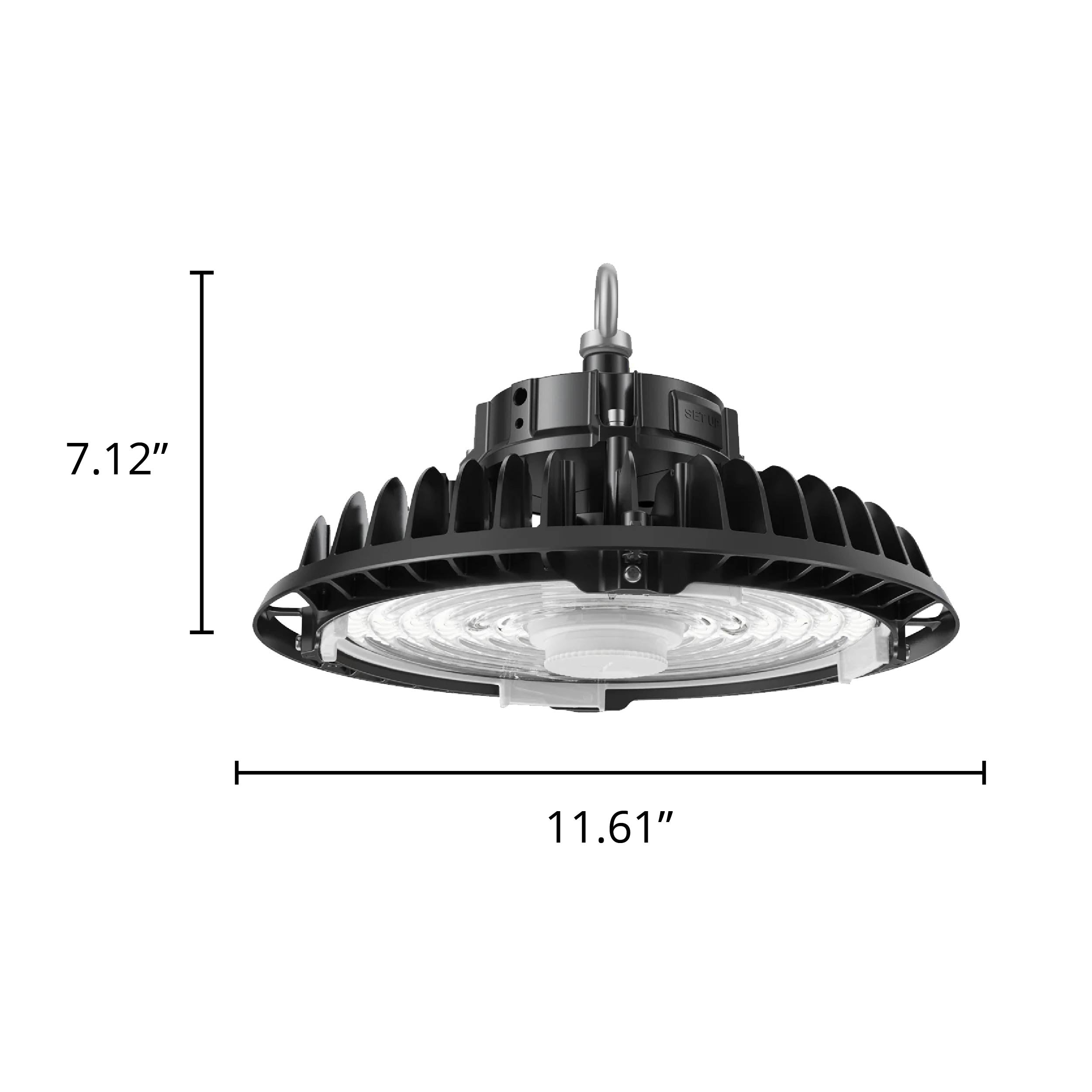 150W Premium Selectable UFO LED High Bay, Ceilings 12 to 20ft
