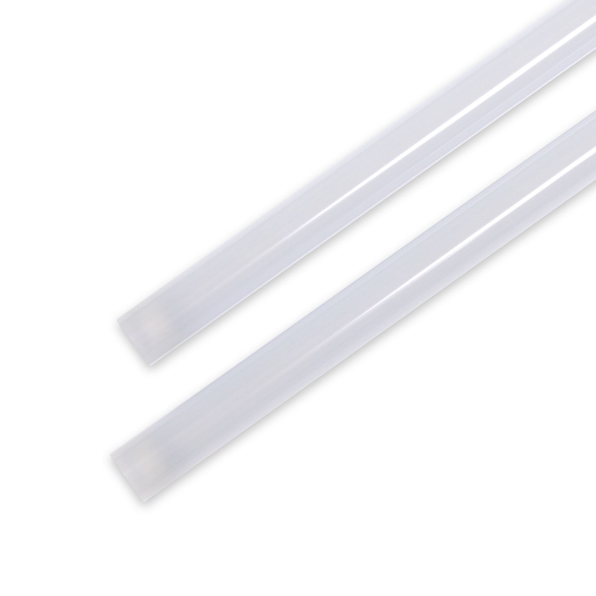 Frosted lens covers for 2x4 color and wattage selectable retrofit kits, set of two 4 ft diffuser panels