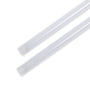 Frosted lens covers for 2x4 color and wattage selectable retrofit kits, set of two 4 ft diffuser panels