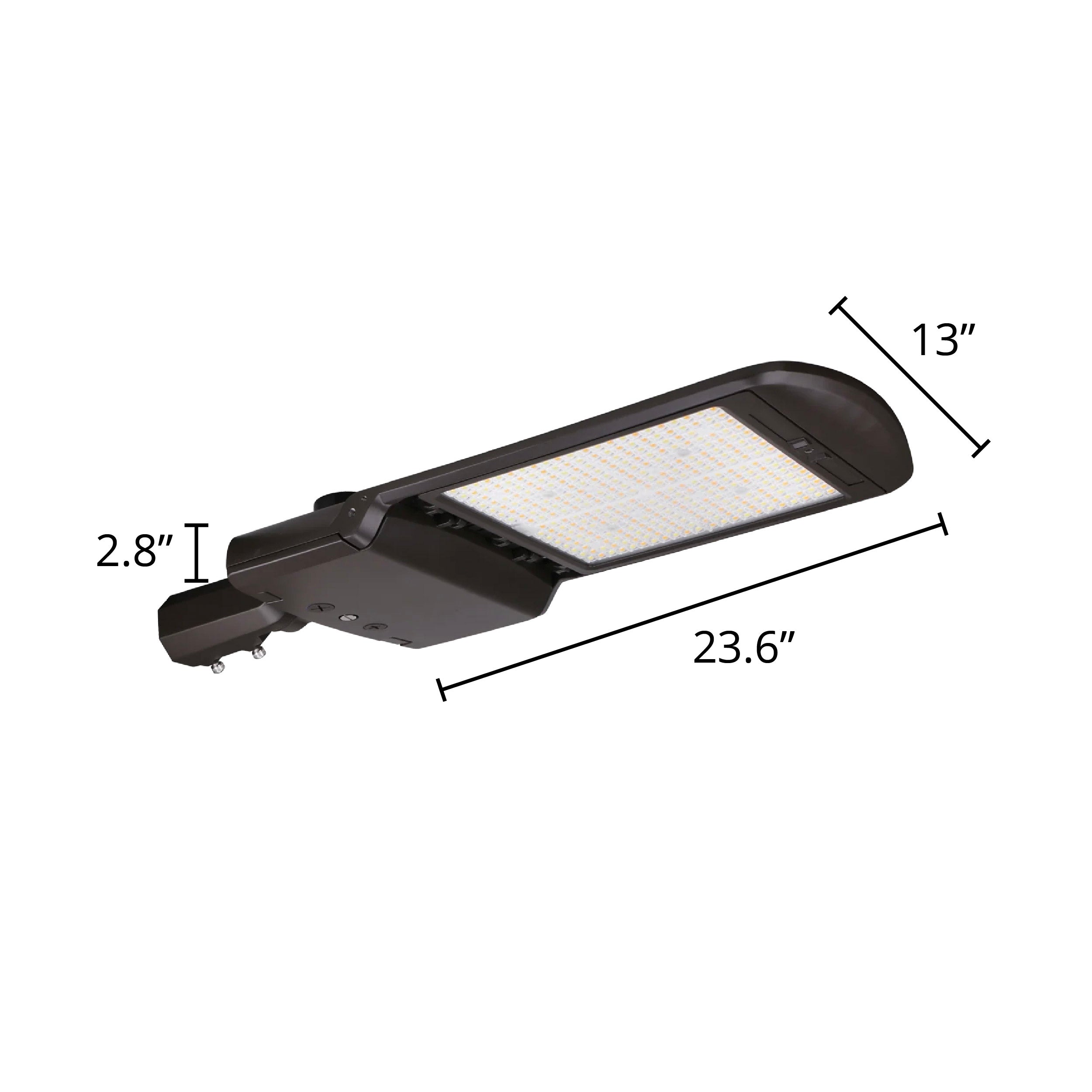300W Selectable LED Shoebox Area Light, Swappable Optics