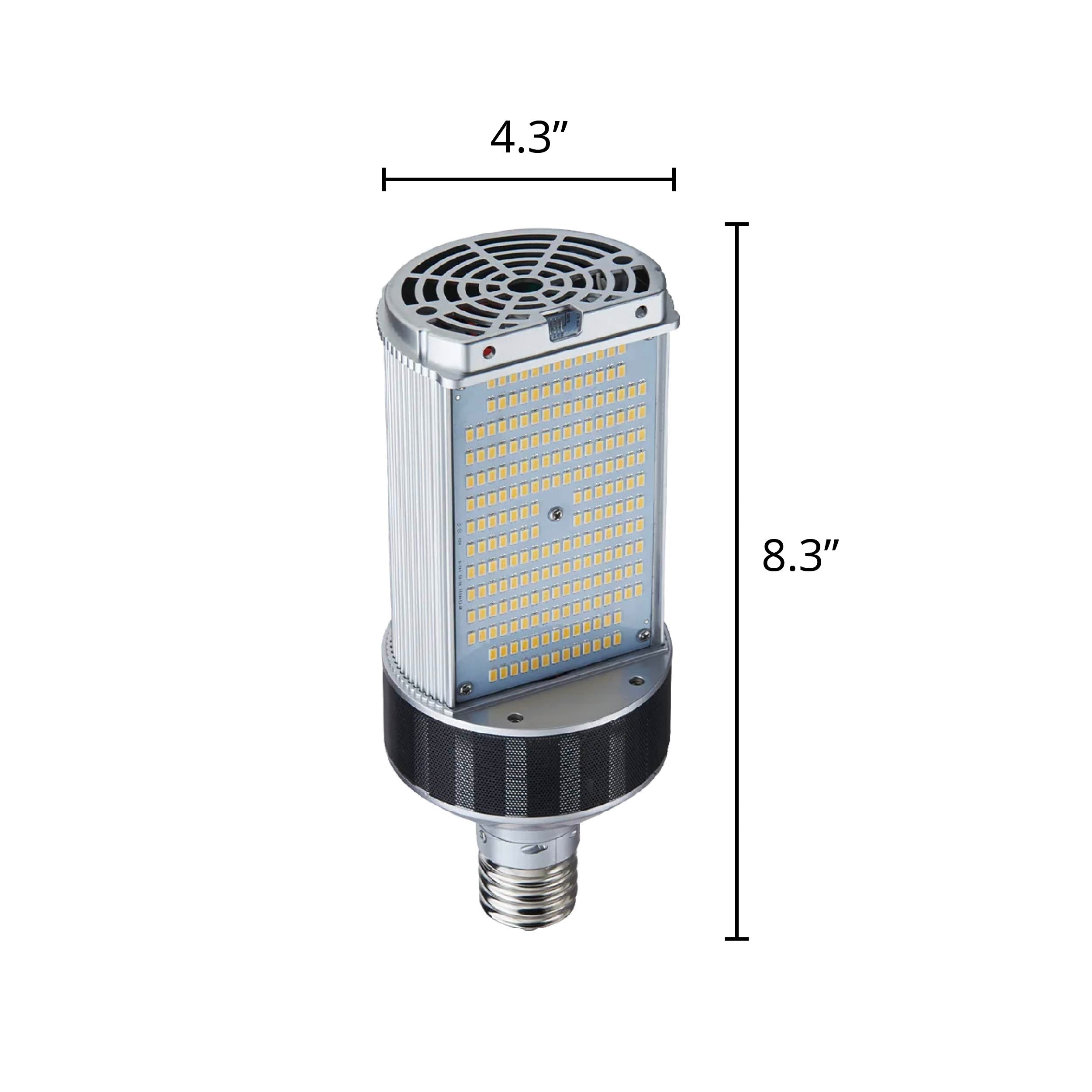 80W LED Shoebox & Wall Pack Retrofit - E39