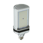 LED Shoebox & Wall Pack Retrofit 3 CCT 50W with unidirectional light, rotatable base, built-in fan, and long lifespan