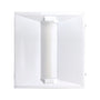 2x2 LED Troffer Retrofit 3 CCT RAB RTLED with sleek design and even illumination for energy-efficient drop ceiling lighting