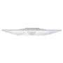 2x2 LED Troffer Retrofit 3 CCT 18W 25W 30W RAB RTLED slim design with even light diffusion for drop ceilings