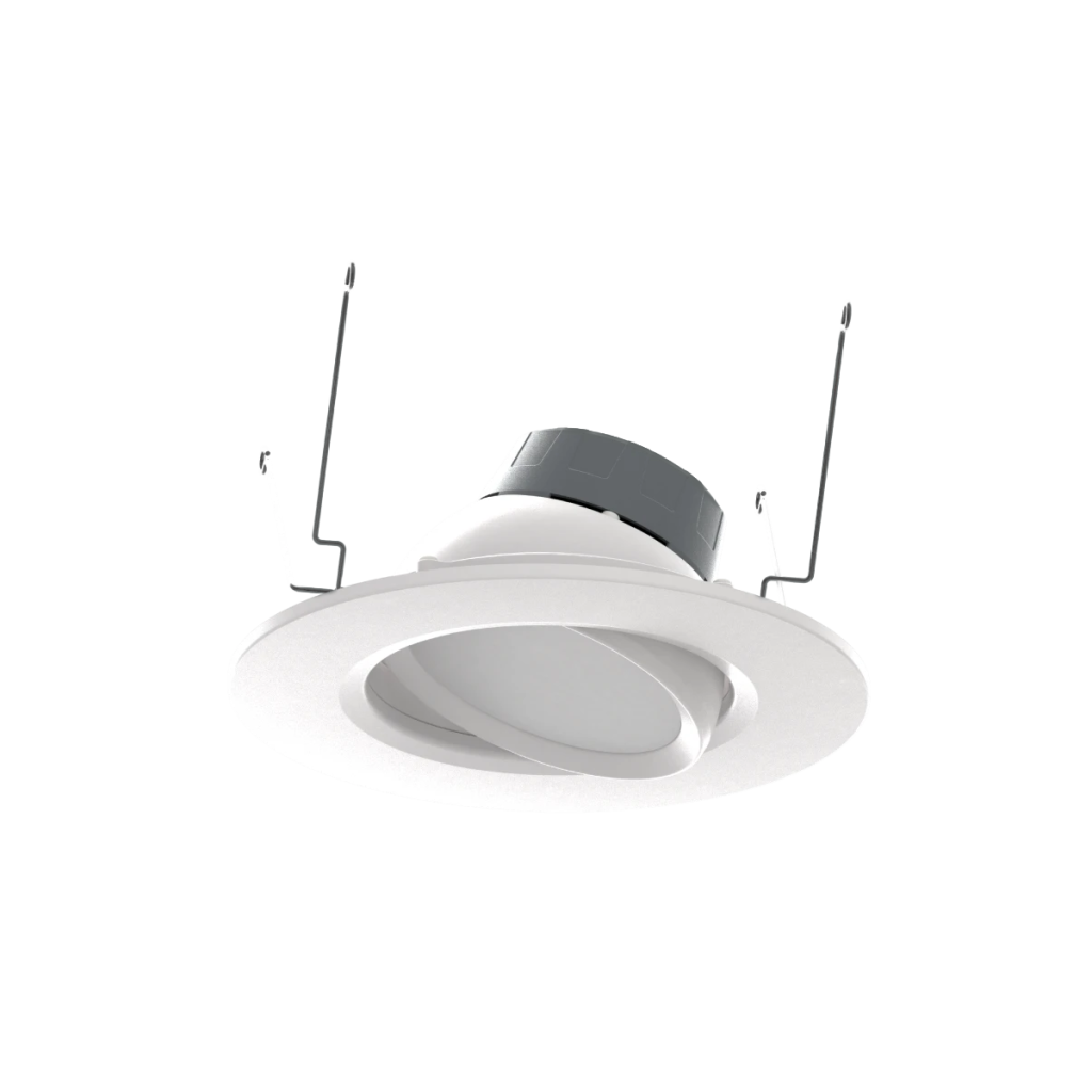 11W Selectable RAB LED Retrofit for 5" & 6" Recessed Downlights, Angle-Adjustable