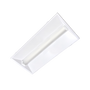 2x4 LED Troffer Retrofit adjustable wattage and color temperature with light diffusing lens for commercial ceilings