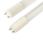 Close-up of 4ft LED Tube 17W Type B replacing fluorescent bulbs for energy-saving lighting retrofit projects