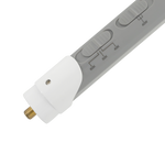 Close-up of 8ft LED Tube 3 CCT Selectable 40W Type B showing switch for 4000K, 5000K, and 6000K color temperatures