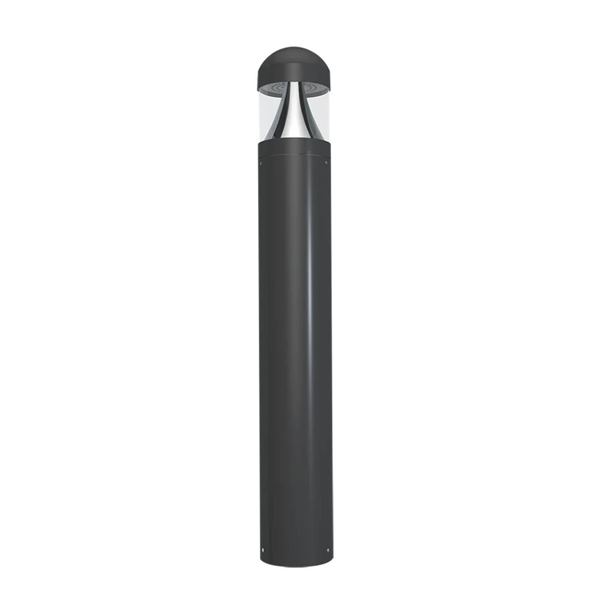 24W Selectable RAB Round LED Bollard Light, Domed Top
