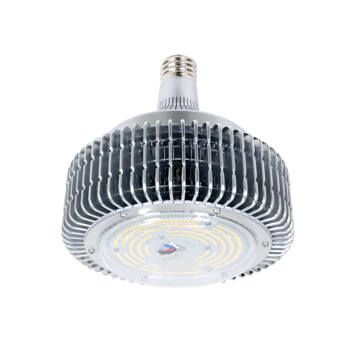 LED High Bay Retrofit Lamp E39 150W with advanced cooling for brighter, energy-saving industrial lighting.