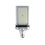LED Shoebox Wall Pack Retrofit 3 CCT 50W with E26 base and flat panel unidirectional light design