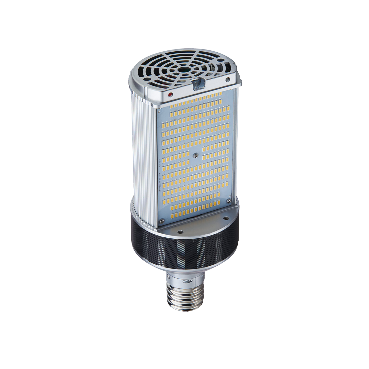 LED Shoebox & Wall Pack Retrofit E39 3 CCT 80W with flat panel design and cooling fan for durability and efficient lighting