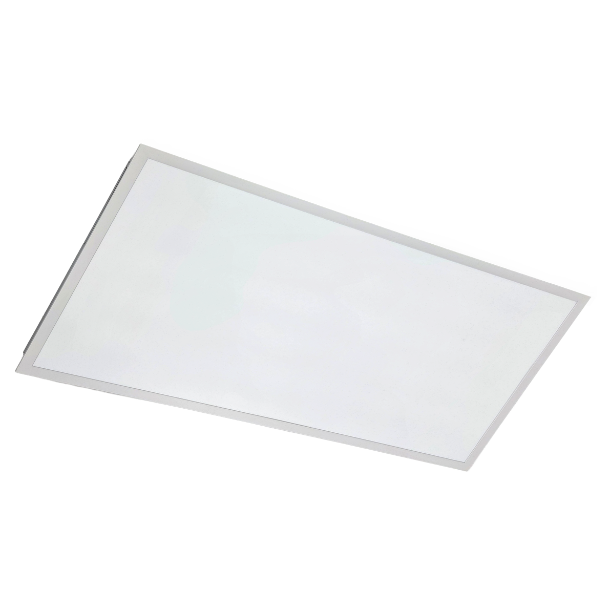 Rectangular light panel on a white background