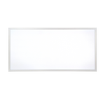 2x4 LED Panel 40W RAB T34 with frosted lens, lightweight frame, designed for energy-efficient drop ceiling lighting upgrades