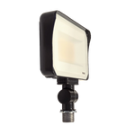 LED Flood Light RGBW 60W RAB X34 with adjustable bracket and high reflectance coating for bright, long-lasting lighting.