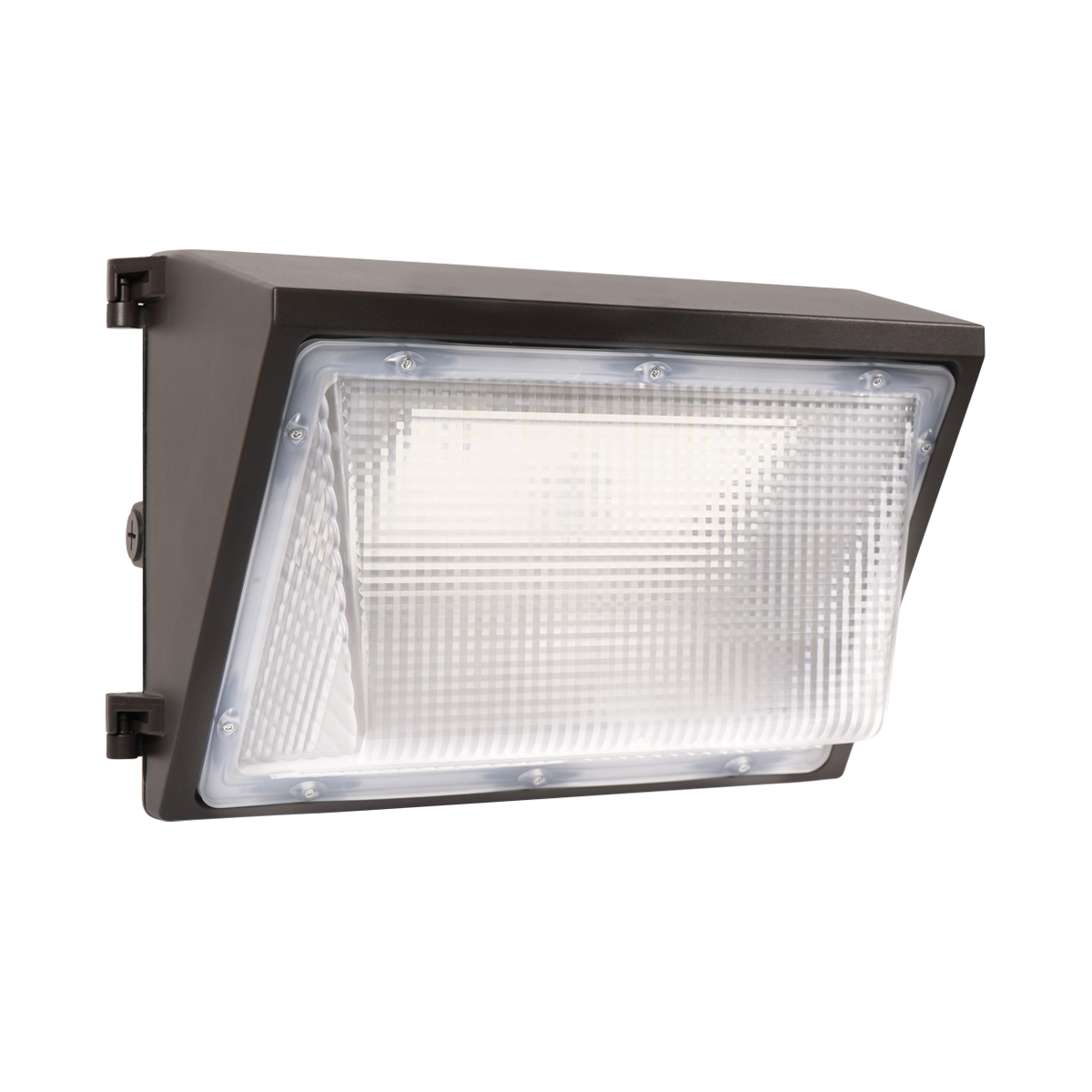 Semi Cutoff LED Wall Pack 125W with durable die-cast aluminum housing for all-weather outdoor security lighting